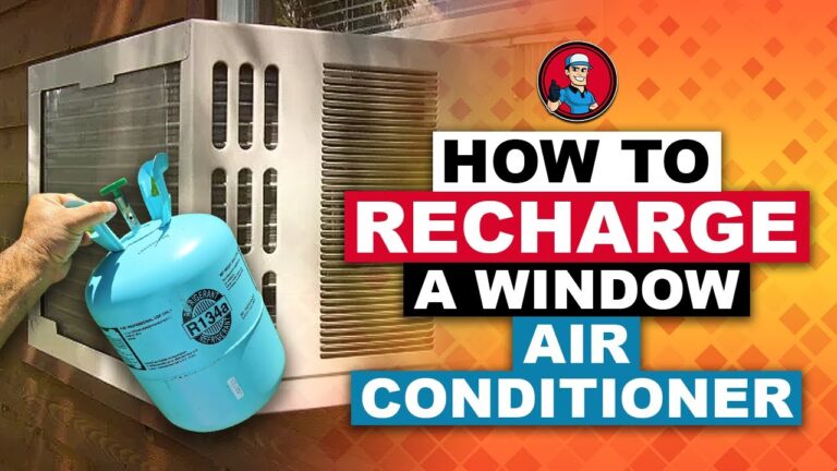 Can You Put Freon In A Window Air Conditioner