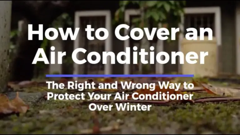 How Do You Protect An Air Conditioner In The Winter