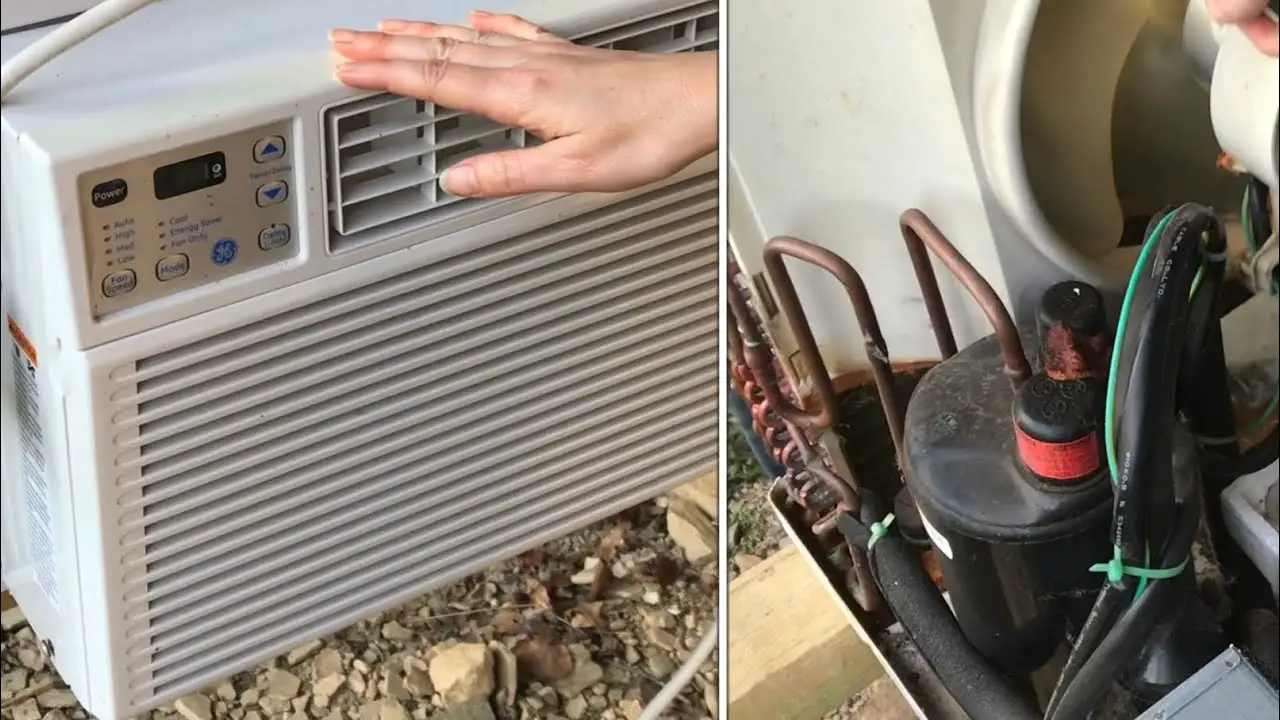 How To Remove Front Cover Of Ge Window Air Conditioner