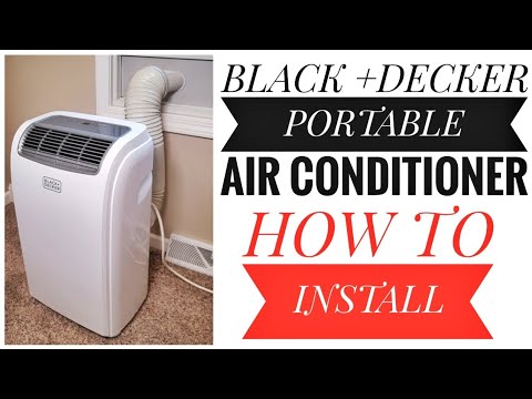 How To Set Up Black And Decker Portable Air Conditioner