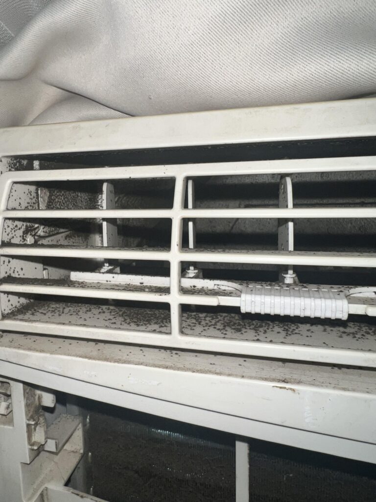 What Is The Black Stuff In My Window Air Conditioner